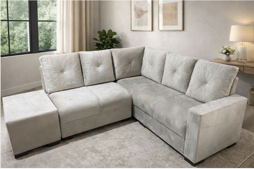 Canto Eliza 180x190 + Pufe